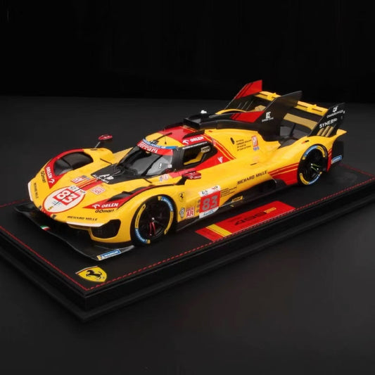 BBR 1/18 Ferrari 499P Le Mans 2024 No.83 Resin Model P18252C