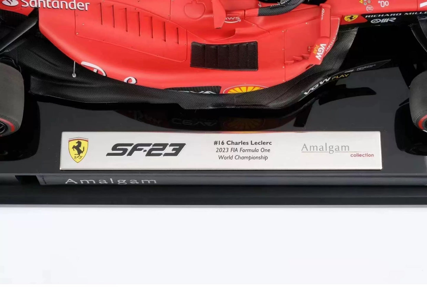 Amalgam 1/18 Ferrari SF-23 No.16 Charles Leclerc 2023 Resin Model