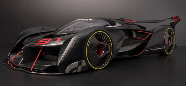 Amalgam 1/8 McLaren Ultimate Vision Gran Turismo Noir de Noir