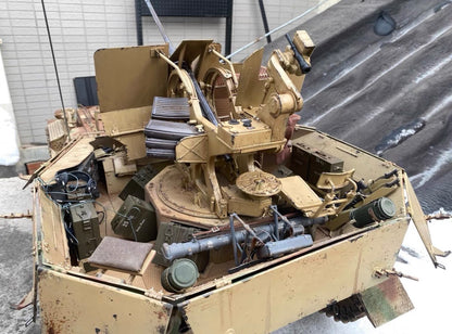 1/6 WWII German Panzer II Chassis 20mm Self-Propelled Anti-Aircraft Gun Display Model