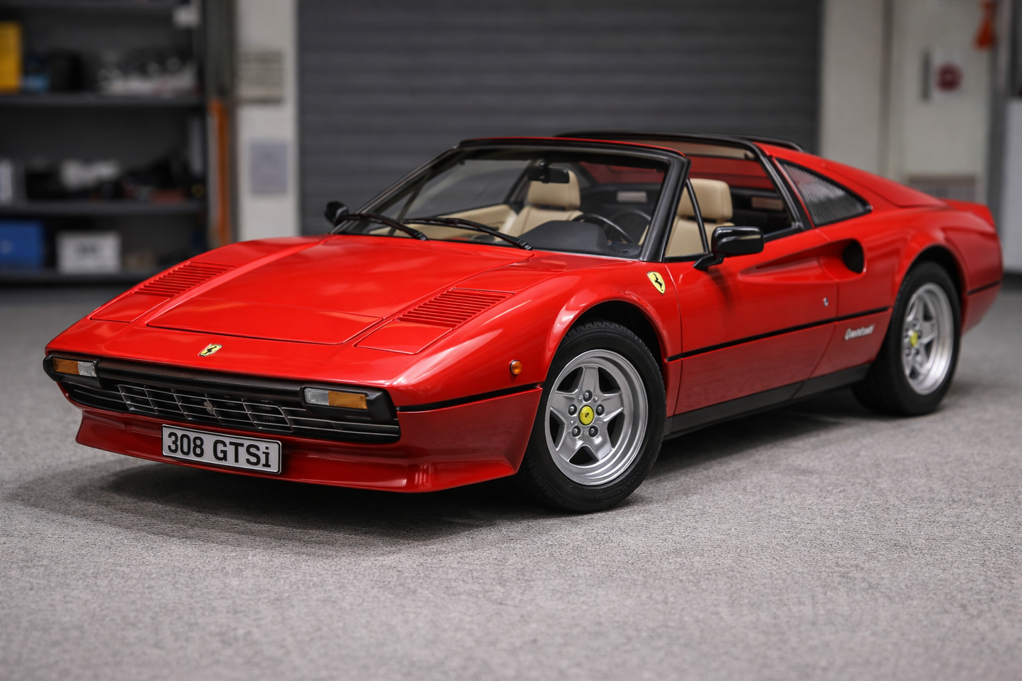 Ferrari 308 GTSi (1983) – Custom 1:8 Scale Model Commission