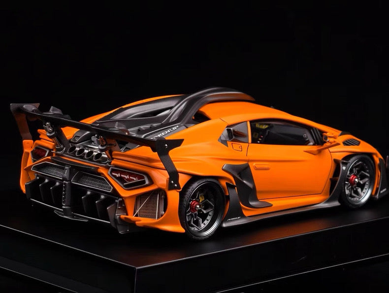 DreamWalkers 1/18 Lamborghini Huracán Orange | Resin Model