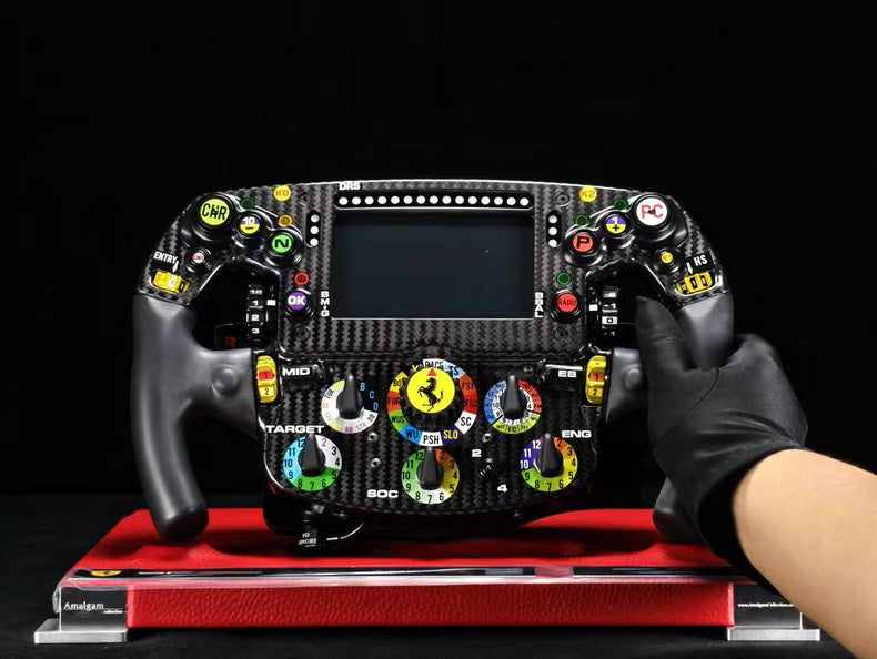Amalgam 1:1 Ferrari SF-25 Steering Wheel 2025 Resin Replica