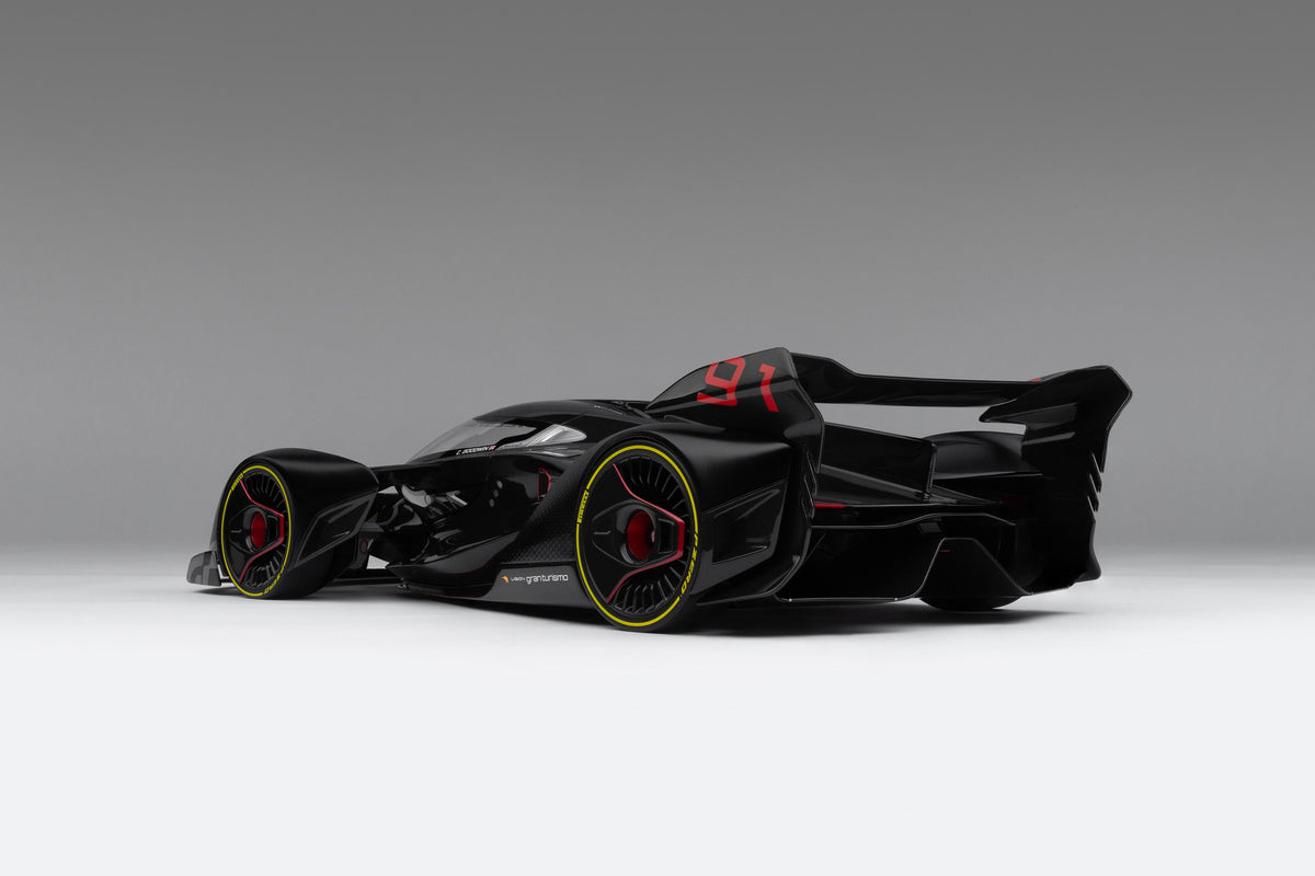 Amalgam 1/8 McLaren Ultimate Vision Gran Turismo Noir de Noir
