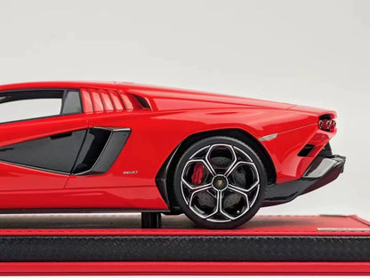 MR 1/18 Lamborghini Countach LPI 800-4 Red Resin Model