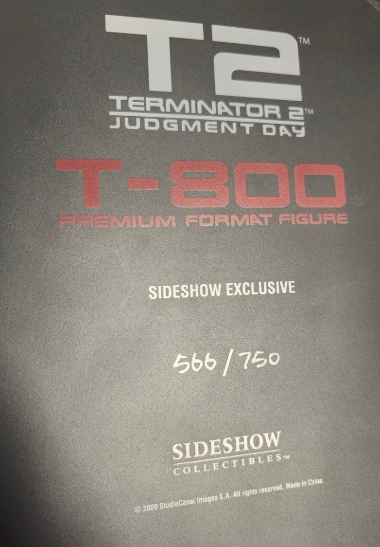 Sideshow Terminator 2 T-800 Premium Format Exclusive Edition Statue #71821