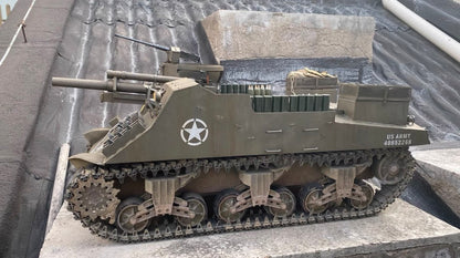 1/6 Scale WW2 U.S. Army M7 Priest 105mm Self-Propelled Howitzer Custom Model