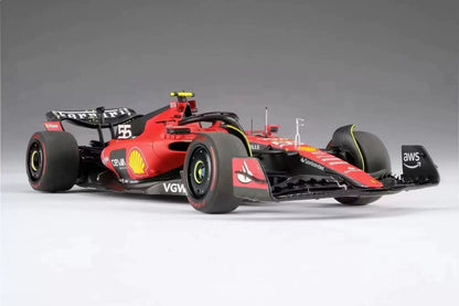 Amalgam 1/18 Ferrari SF-23 No.55 Carlos Sainz 2023 Resin Model