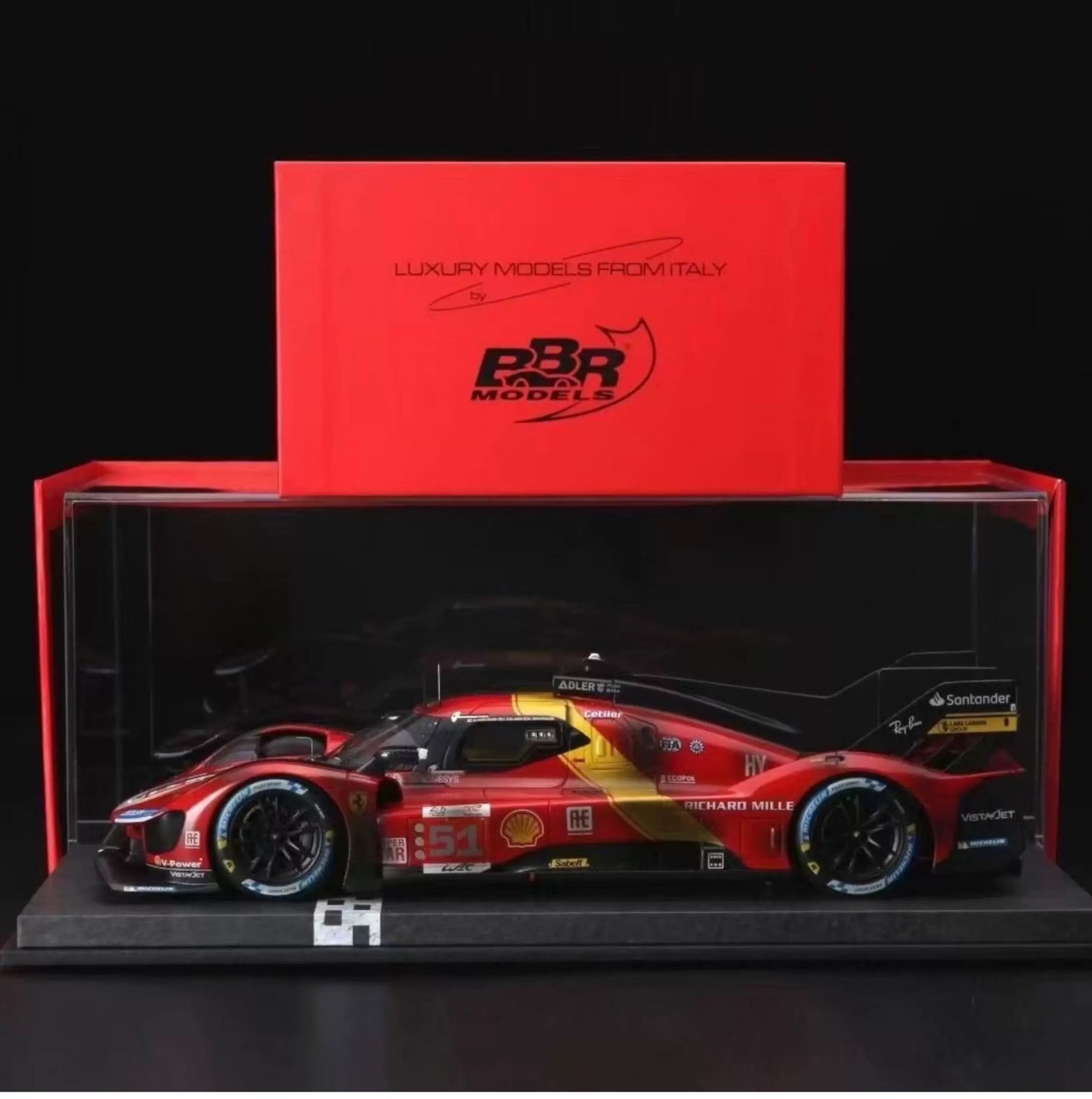 BBR 1/18 Ferrari 499P #51 Le Mans Centenary Winner 2023 Resin Model