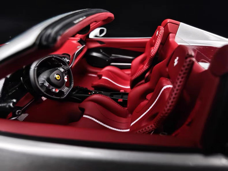 BBR 1/18 Ferrari 488 Pista Spider Club Version Resin Model