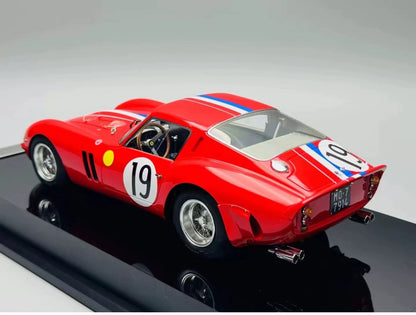 Amalgam 1/18 Ferrari 250 GTO #19 Resin Model
