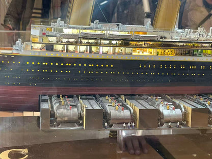 1/200 RMS Titanic Finished Model with Interior Structure – Museum-Grade Edition