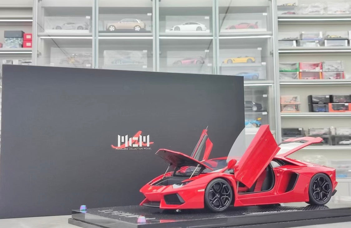 MCM Model 1/18 Lamborghini Aventador Miura Homage Full Opening Resin Model