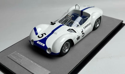 Tecnomodel 1/18 Maserati Tipo 61 Birdcage No.5 Camoradi Racing