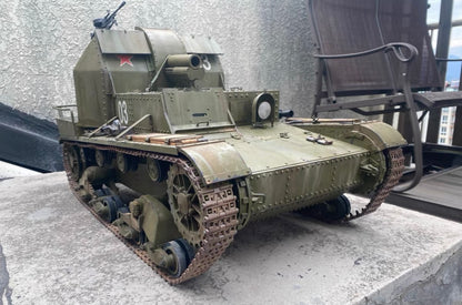 1/6 Scale WW2 Soviet Su-5-2 122mm Self-Propelled Howitzer Custom Model
