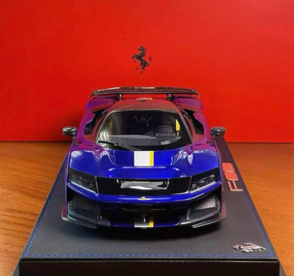 BBR 1/18 Ferrari F80 Resin Model – Metallic Blue