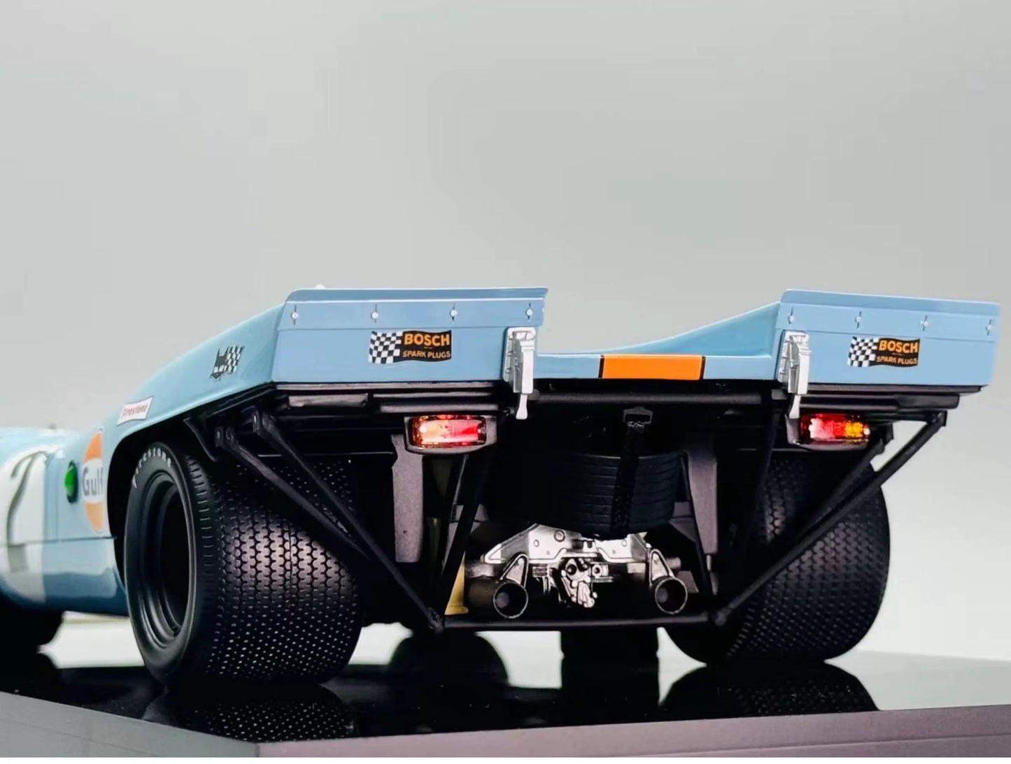 Amalgam 1/18 Porsche 917K Daytona Gulf Livery Resin Model