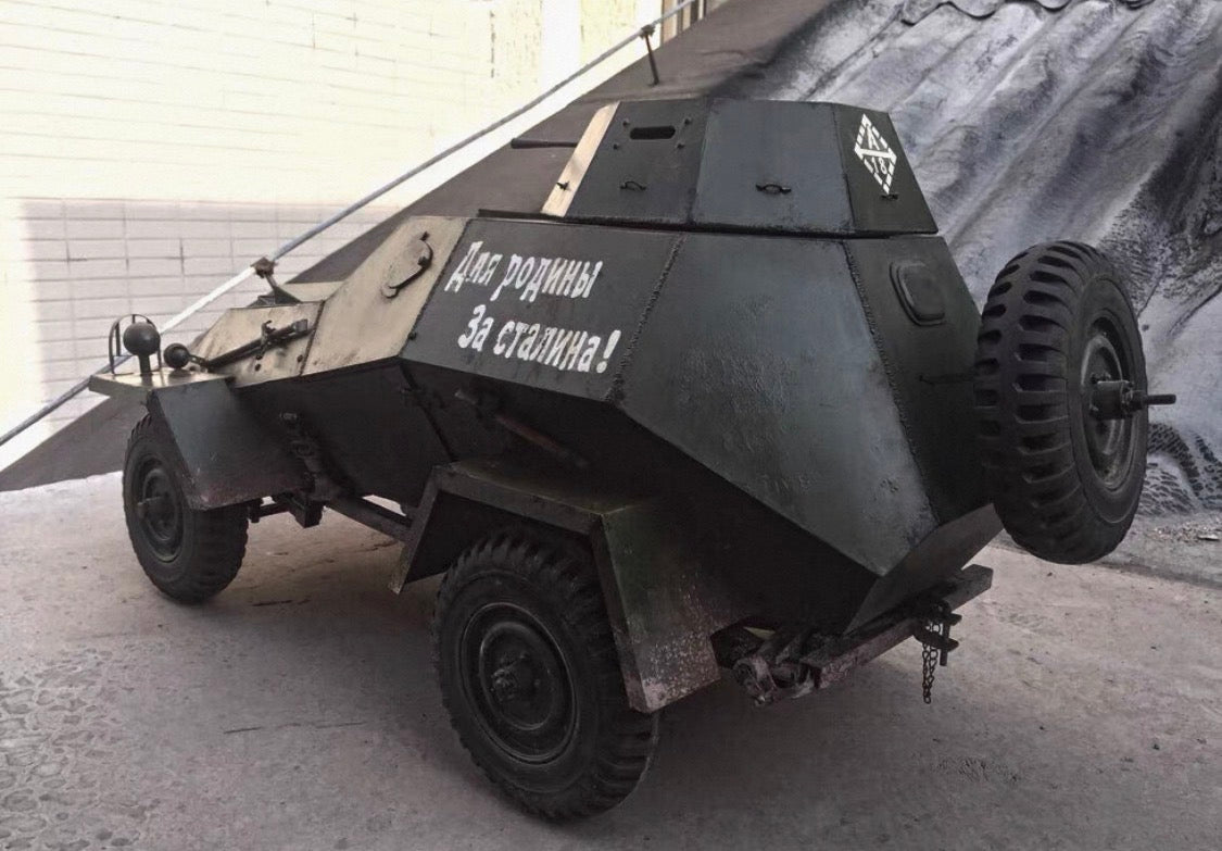 1/6 Scale WWII Soviet BA-64 Armored Reconnaissance Vehicle Custom Model