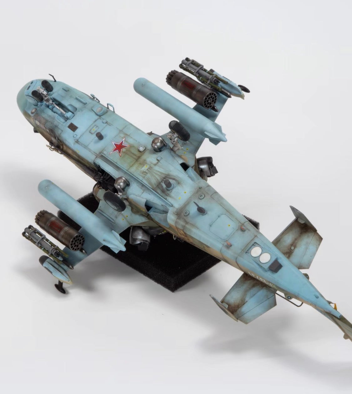 Custom Built Kamov Ka-52 Alligator Desert Camouflage 1/48 Display Model