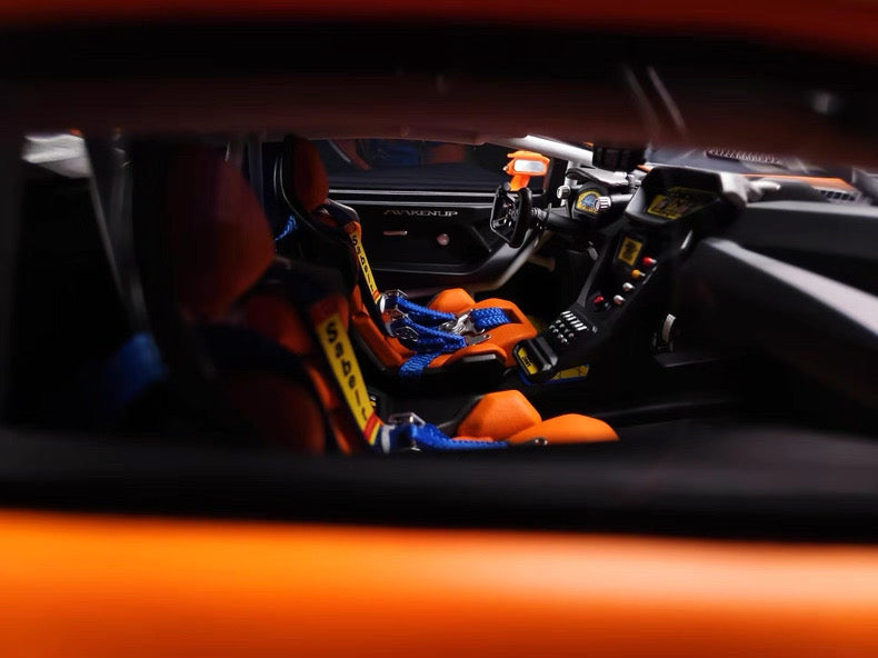 DreamWalkers 1/18 Lamborghini Huracán Orange | Resin Model