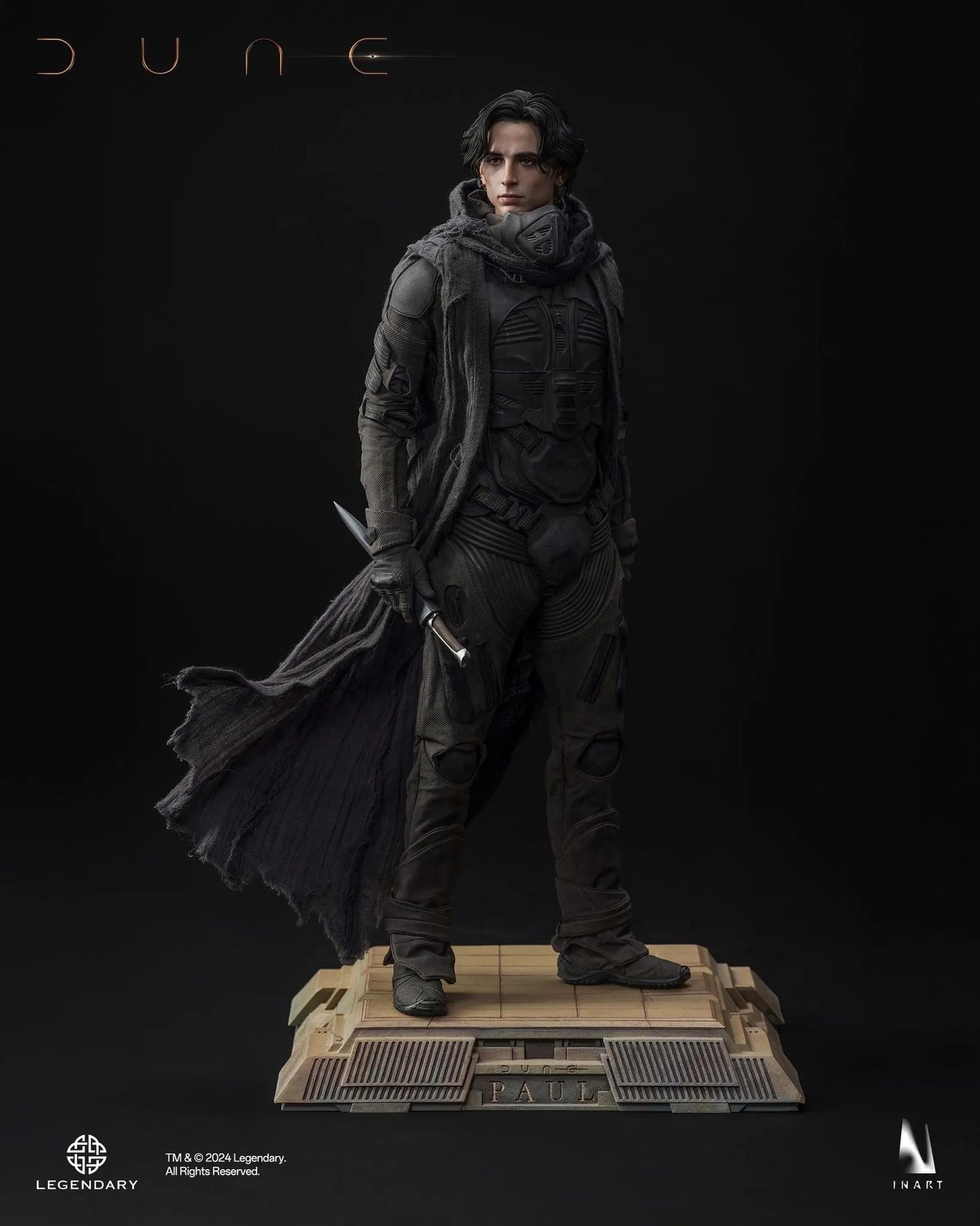 INART 1/6 Paul Atreides Dune Action Figure (Premium Rooted Hair Edition)