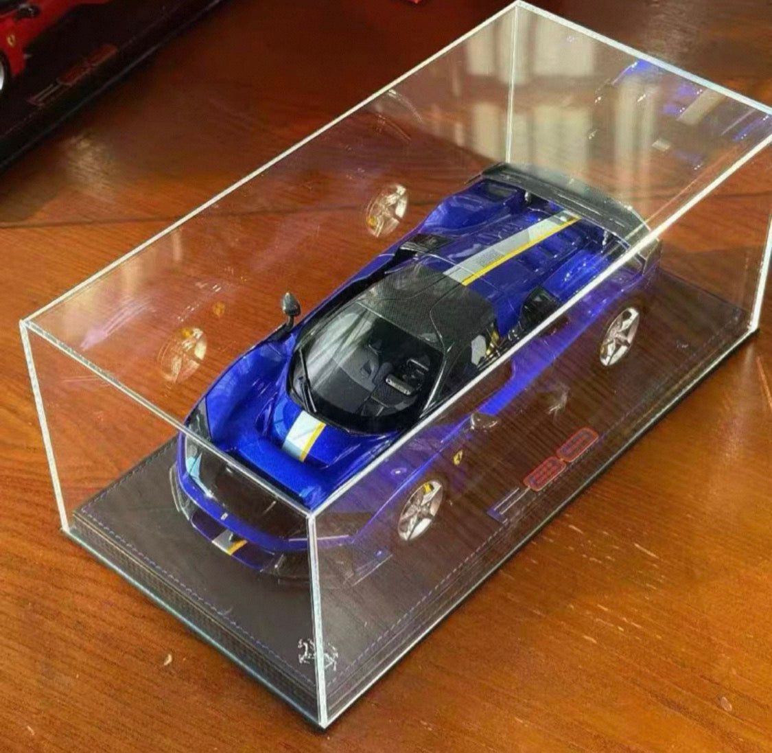 BBR 1/18 Ferrari F80 Resin Model – Metallic Blue