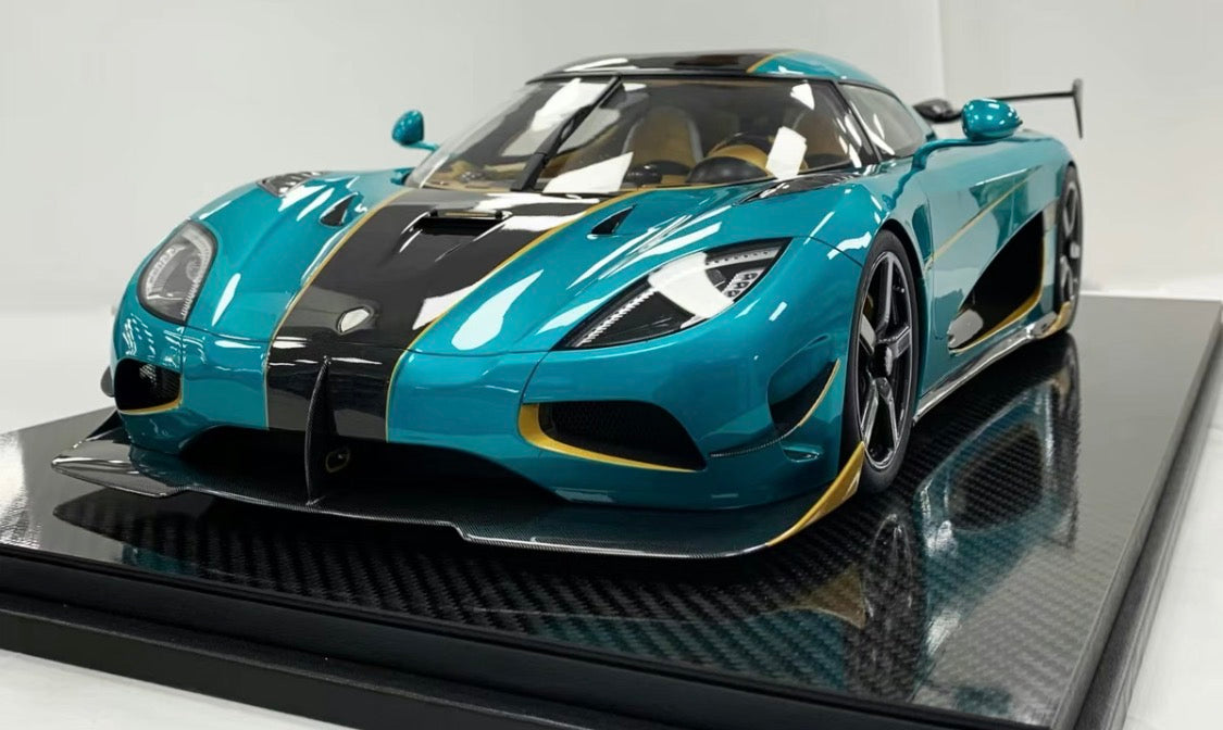 Frontiart 1/8 Koenigsegg Agera RS Ocean Blue Limited Edition Resin Model