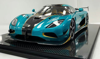 Frontiart 1/8 Koenigsegg Agera RS Ocean Blue Limited Edition Resin Model