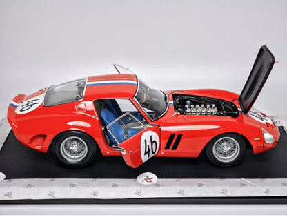Amalgam 1/8 Ferrari 250 GTO 3943GT Nürburgring Resin Model