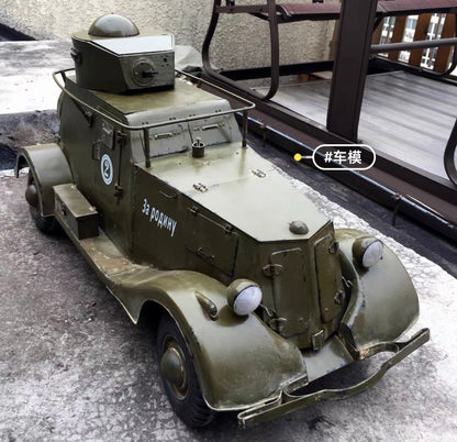 1/6 Scale WWII Soviet BA-20 Armored Reconnaissance Vehicle Model