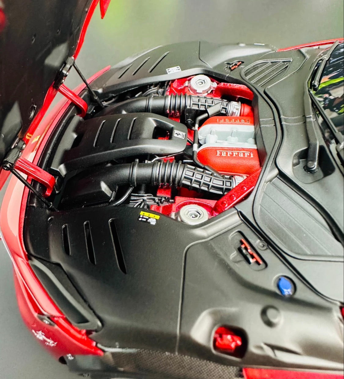 BBR Ferrari Purosangue Volcano Red 1/18 Fully Opening Diecast Model
