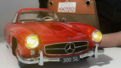 Ixo 1/8 Mercedes-Benz 300 SL Gullwing – Fully Assembled Pro-Built Model Car