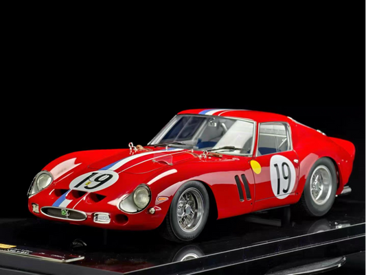 PGM 1/12 Ferrari 250 GTO Resin Model | Racing No.19 | Collector Edition