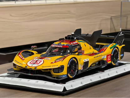Amalgam 1/8 Ferrari 499P Le Mans Winner #83 Resin Model