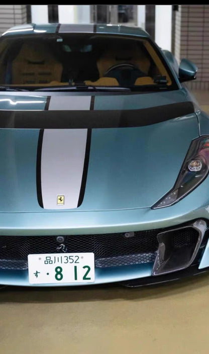 Davis & Giovanni 1/18 Ferrari 812 Competizione Silver Blue – Limited to 10 Pieces