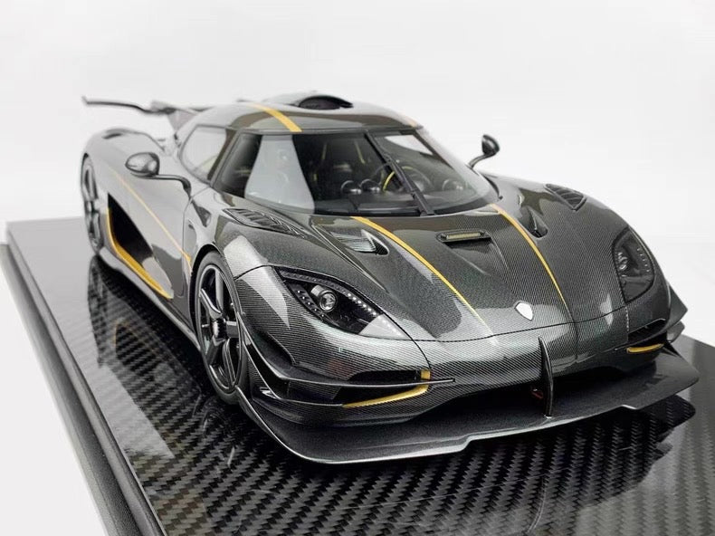 Frontiart 1/12 Koenigsegg One:1 Resin Model | Carbon Gold Edition | Collector Grade