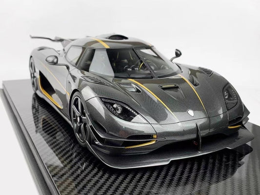 Frontiart 1/12 Koenigsegg One:1 Resin Model | Carbon Gold Edition | Collector Grade