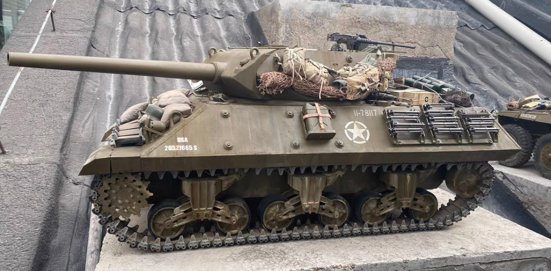 1/6 Scale WWII U.S. M10 Tank Destroyer Full Interior Custom Display Model