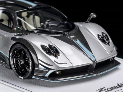 Peako 1/18 Pagani Zonda 760 Resin Model – Alpine Silver