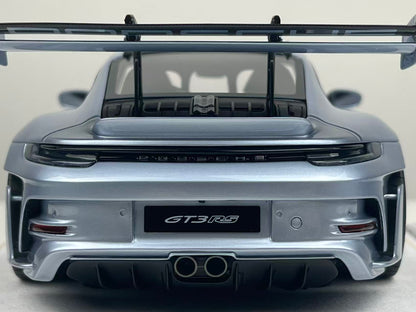 HH 1/18 Porsche 911 GT3 RS 992 Ice Blue Private Commission – Air Shipping