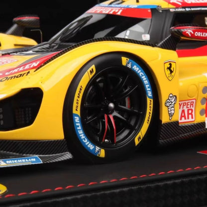 BBR 1/18 Ferrari 499P Le Mans 2024 No.83 Resin Model P18252C