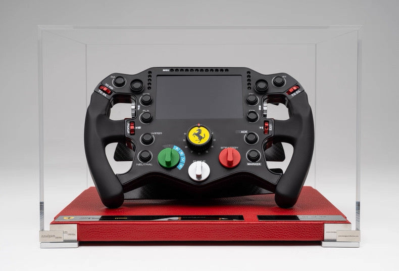Amalgam 1:1 Ferrari 499P Le Mans Winning Steering Wheel Resin Replica – 2023