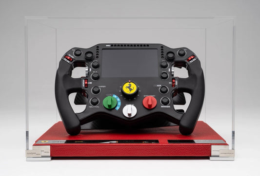 Amalgam 1:1 Ferrari 499P Le Mans Winning Steering Wheel Resin Replica – 2023
