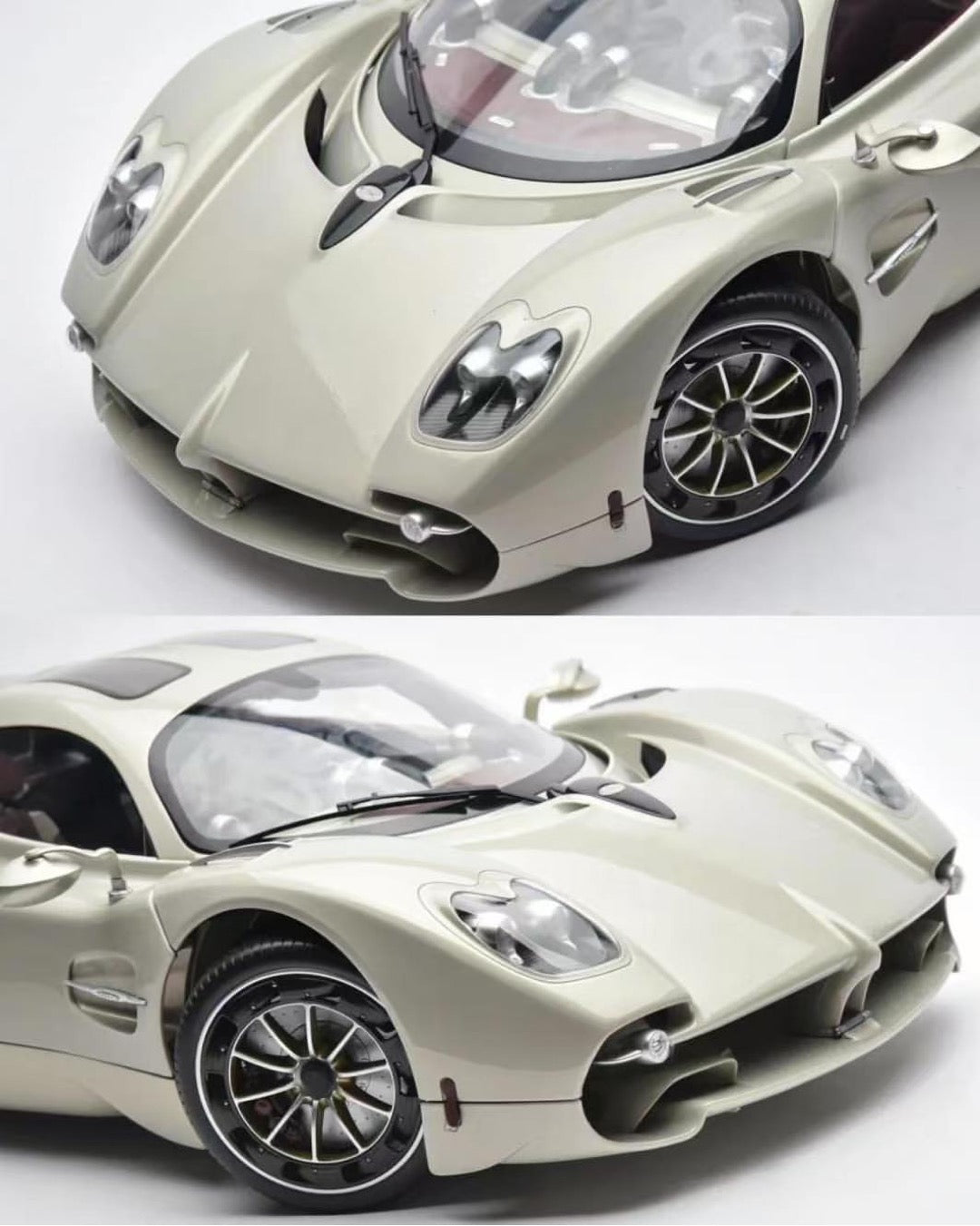 Pocher 1/8 Pagani Utopia Coupé Rinascimento Lucido – Finished Display Model – Rare in Stock