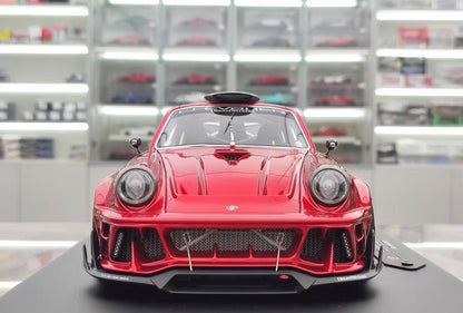 Dreamwalkers 1/18 Porsche 911 CHEVALIER D995 Flame Red Resin Model