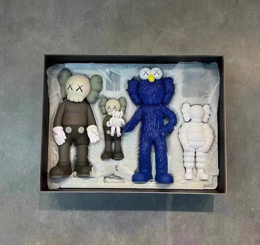 KAWS Family Full Set Companion BFF Astronaut Vinyl Figures
