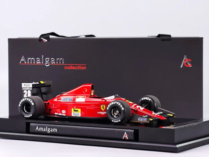 Amalgam 1/18 Ferrari F1-89 1989 British GP #28 Resin Model
