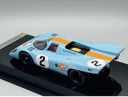 Amalgam 1/18 Porsche 917K Daytona Gulf Livery Resin Model