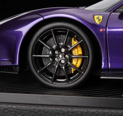 BBR 1/18 Ferrari 488 Pista Viola Hong Kong Special Edition Limited 16/25