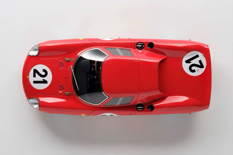 Amalgam 1/18 Ferrari 250 GTO 3705GT 1962 Le Mans GT Winner No.19 Resin Model